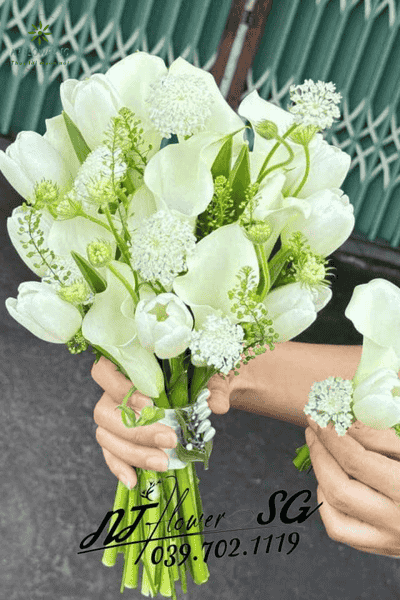 5 Mẫu Hoa Cưới Cho Cô Dâu Thanh Lịch